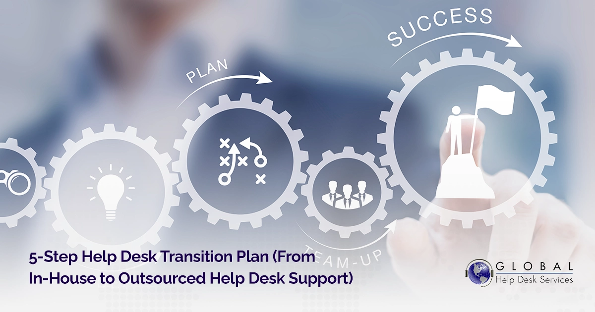 5Step Help Desk Transition Plan (From InHouse to Outsourced Help Desk